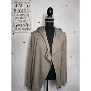 CROSS-ZIPPED SWEATER SIZE L